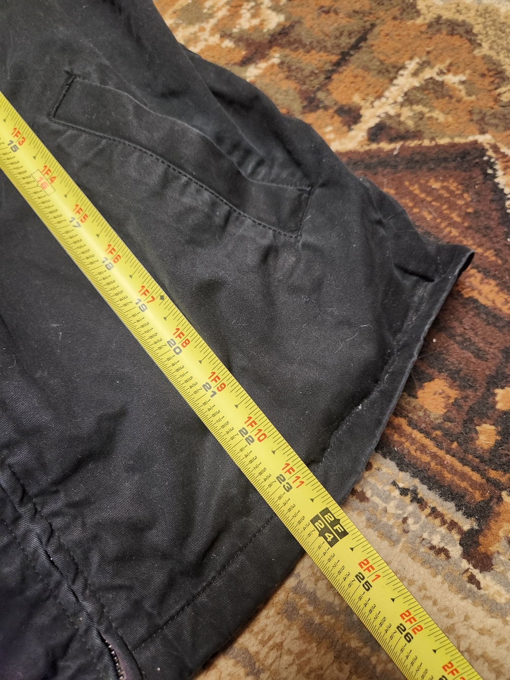 Vans Black Jacket with Pink and White Back Patch - Picture 11 of 13